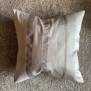 DKNY Silver Satin Pillowcase
